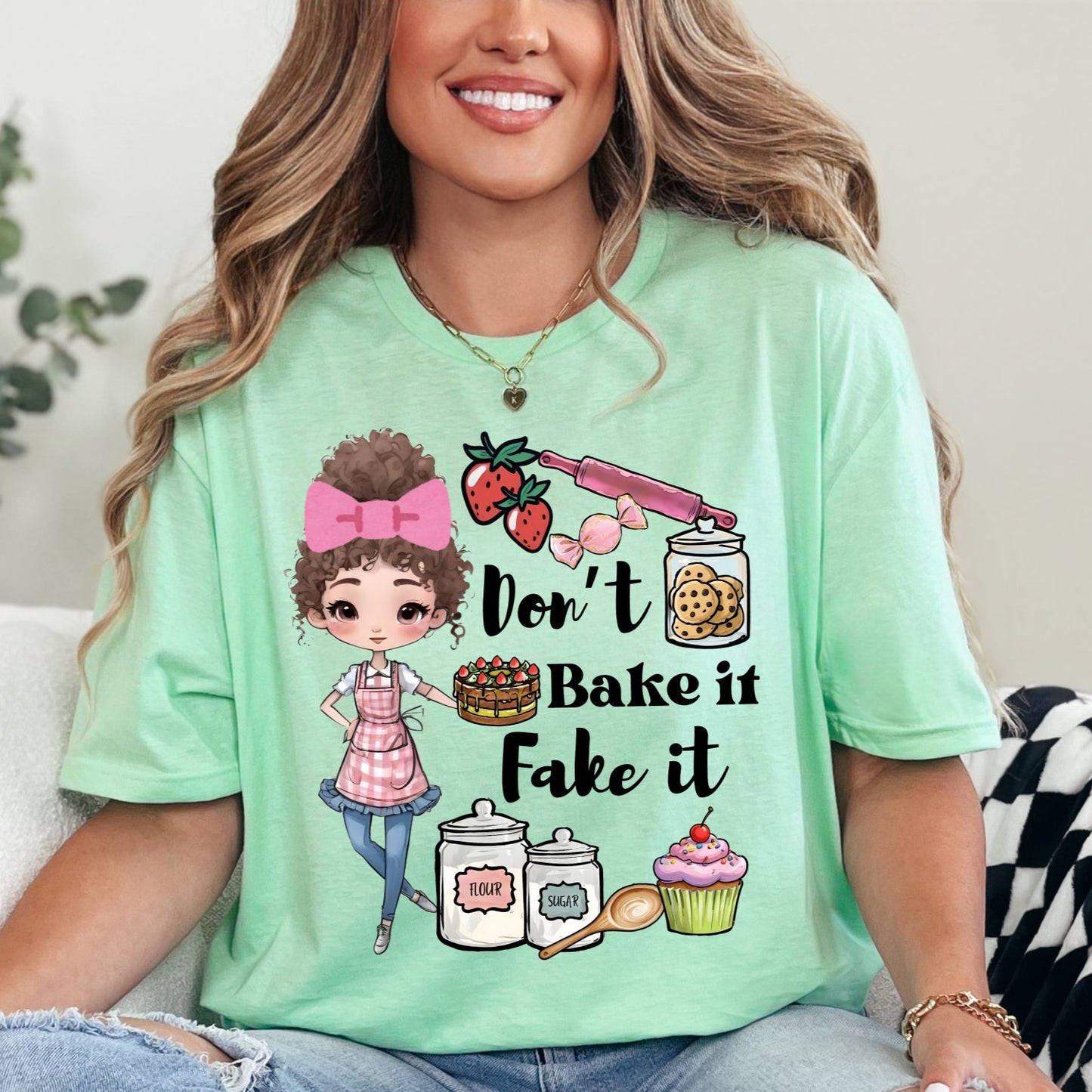 PRE-ORDER Fake Bake Gildan Softstyle graphic T-shirt