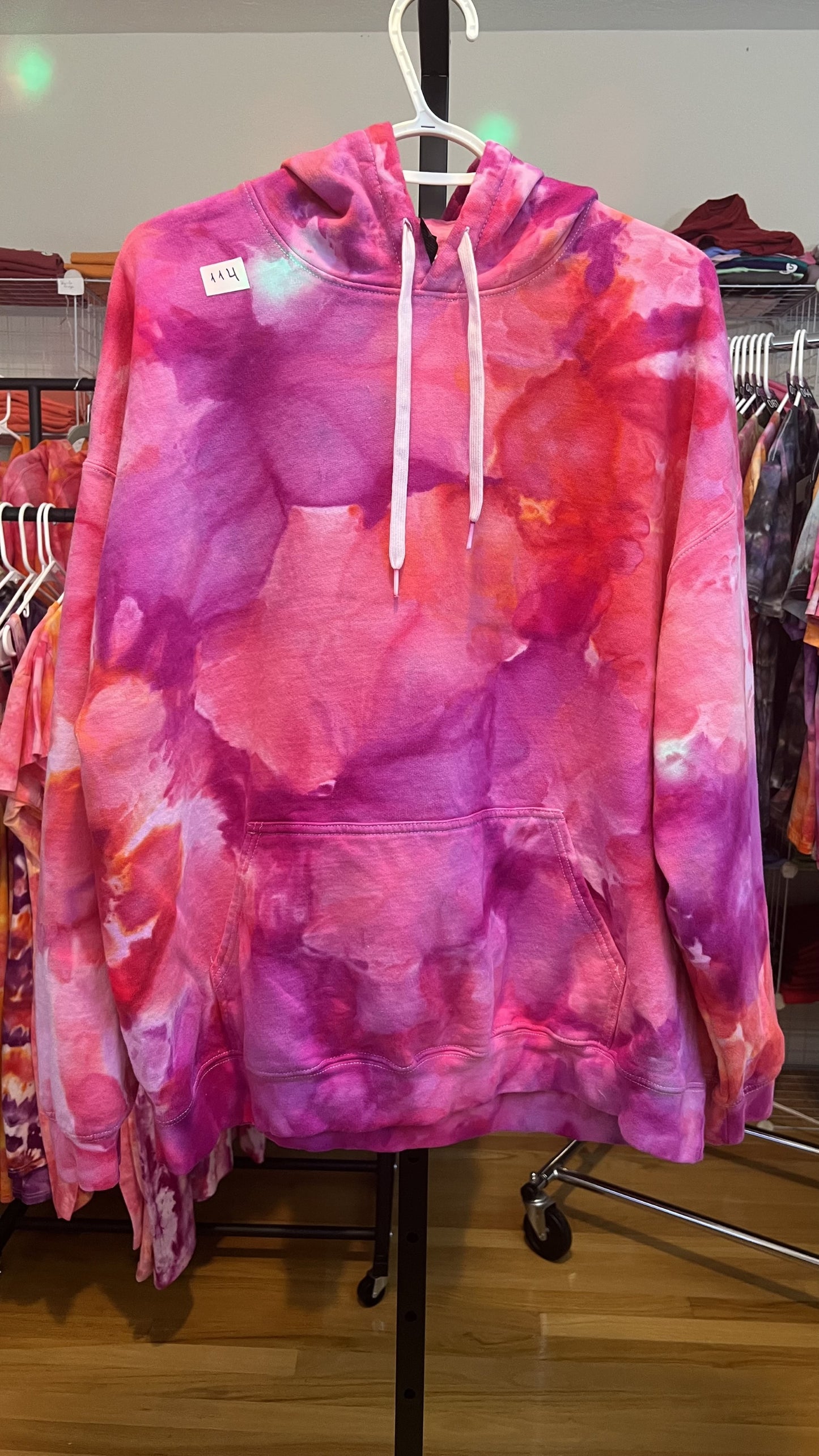 Ice Dye Hoodie Gildan