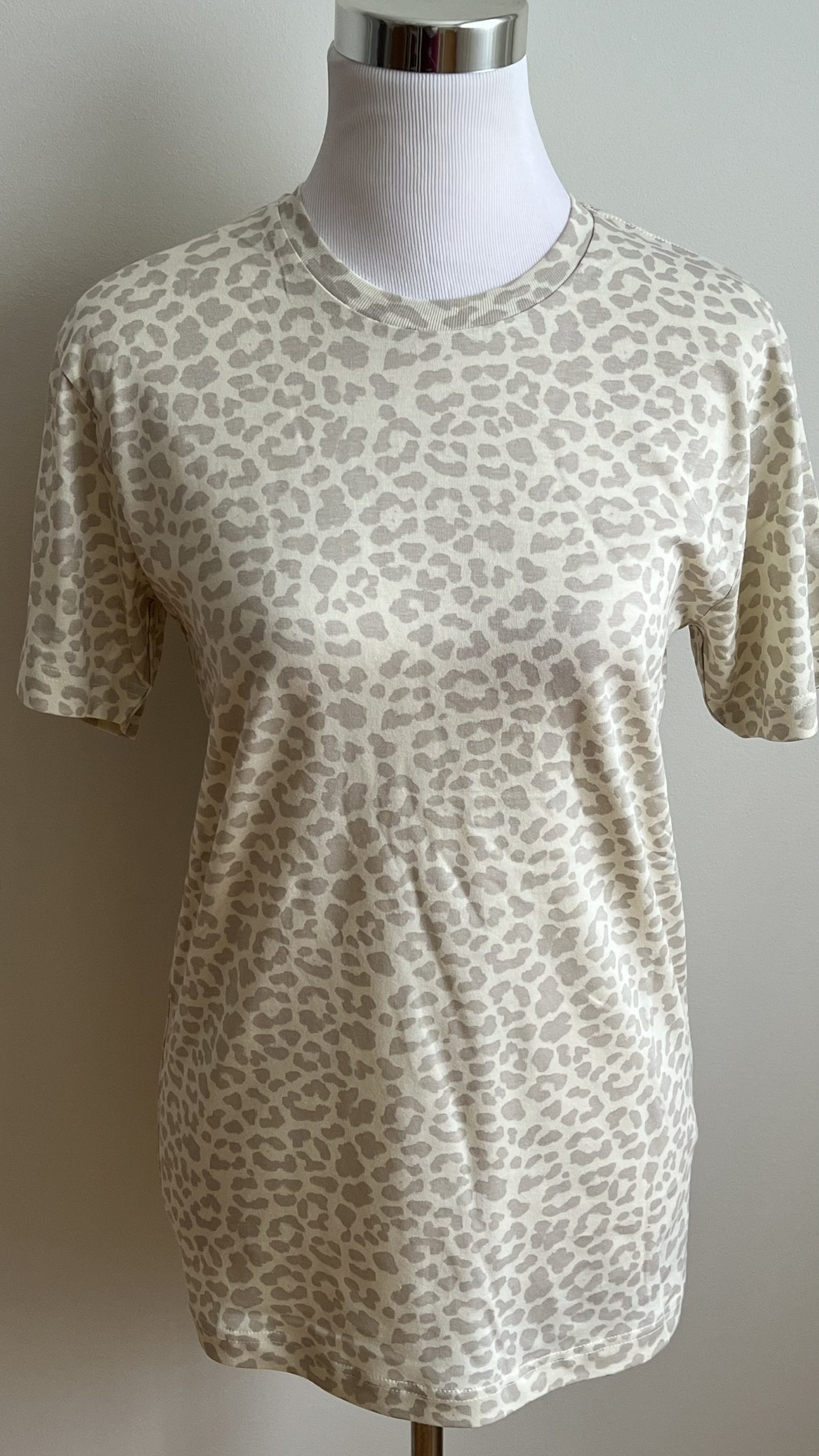 Leopard or camo t-shirts