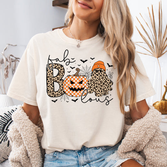 Comfort colors Ivory ghost Halloween graphic T-shirt