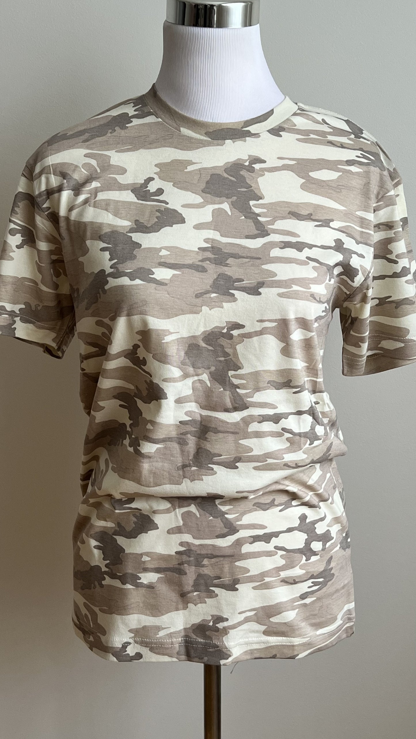 Leopard or camo t-shirts