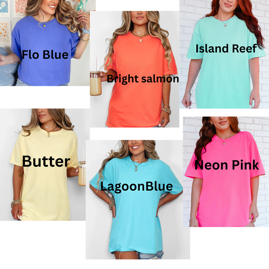 Live Sale 1 Comfort Colors graphic T-shirt