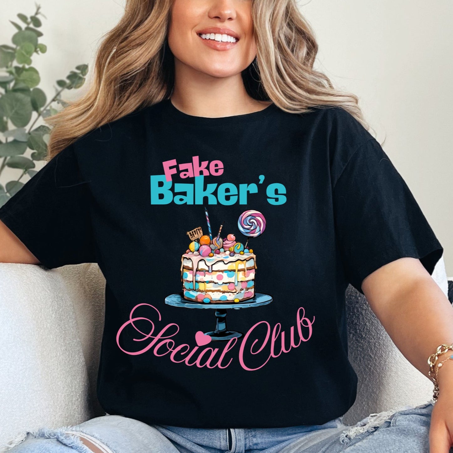 PRE-ORDER Fake Bakers Gildan Softstyle graphic T-shirt
