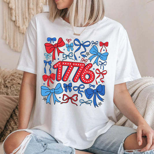 USA Gildan Softstyle white graphic T-shirt