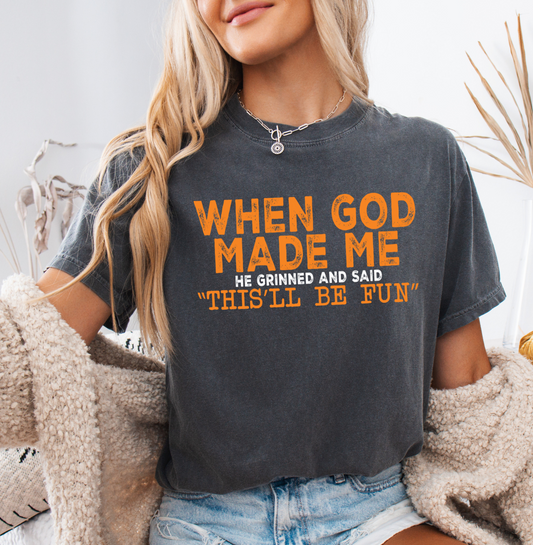 Comfort colors pepper funny graphic T-shirt