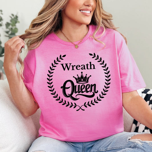 PRE-ORDER Wreath Queen Gildan Softstyle graphic T-shirt