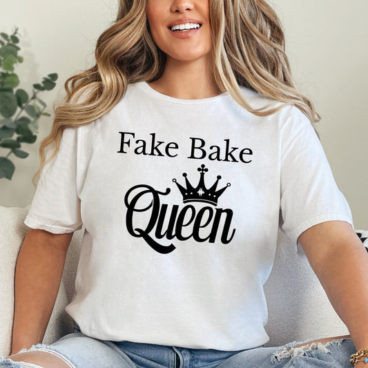 PRE-ORDER Fake Bake Queen Gildan Softstyle graphic T-shirt