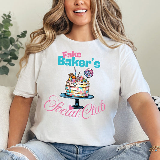 PRE-ORDER Fake Bakers Gildan Softstyle graphic T-shirt